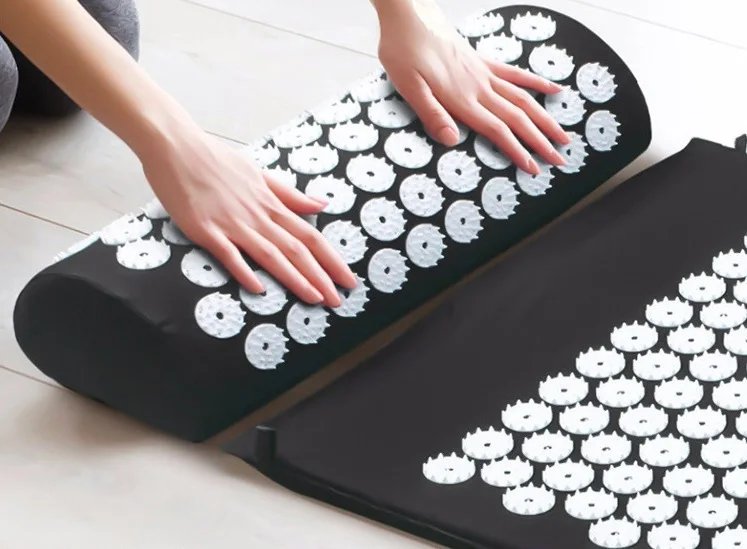 1PC/SET Massager Cushion Acupressure Mat Pillow Relieve Stress Back Pain Massage for Acupuncture Yoga Muscle Relaxation