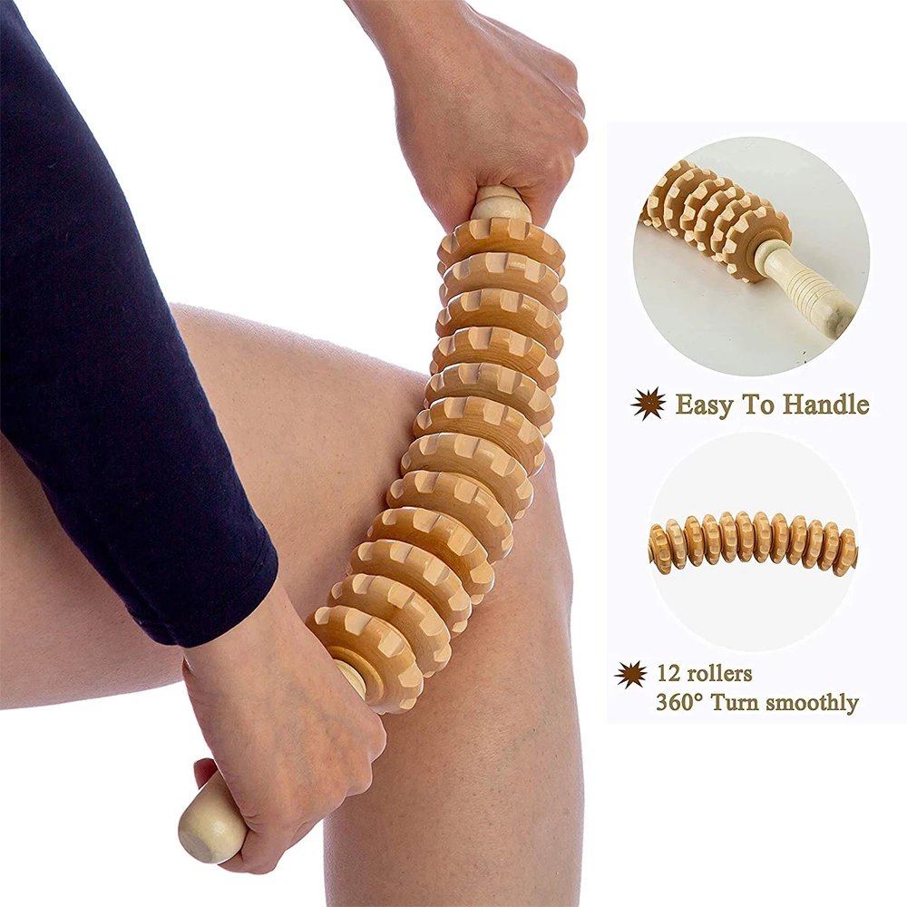 1 PC Wood Bendable Massage Roller Wooden Therapy Massager Tools,Lymphatic Drainage,Cellulite Trigger Point Manual Muscle Release 1 PC Wood Bendable Massage Roller Wooden Therapy Massager Tools,Lymphatic Drainage,Cellulite Trigger Point Manual Muscle Release