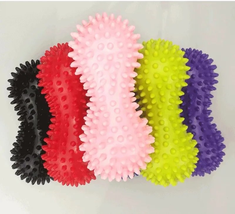 Foot Massage Roller Peanut Double Lacrosse Spiky Ball Myofascial Balls for Plantar Fasciitis Mobility Back Foot Arch Pain Relief