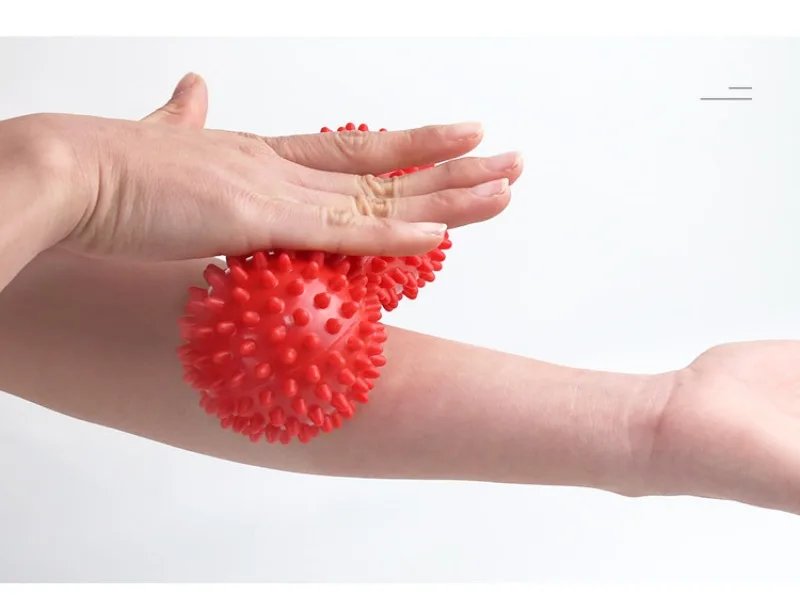 Foot Massage Roller Peanut Double Lacrosse Spiky Ball Myofascial Balls for Plantar Fasciitis Mobility Back Foot Arch Pain Relief