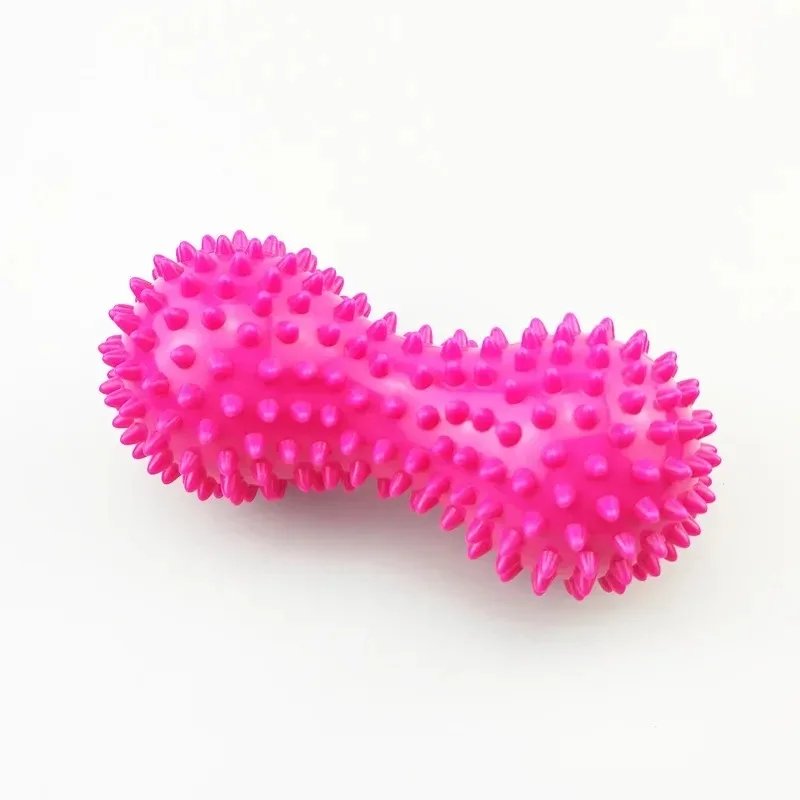 Foot Massage Roller Peanut Double Lacrosse Spiky Ball Myofascial Balls for Plantar Fasciitis Mobility Back Foot Arch Pain Relief
