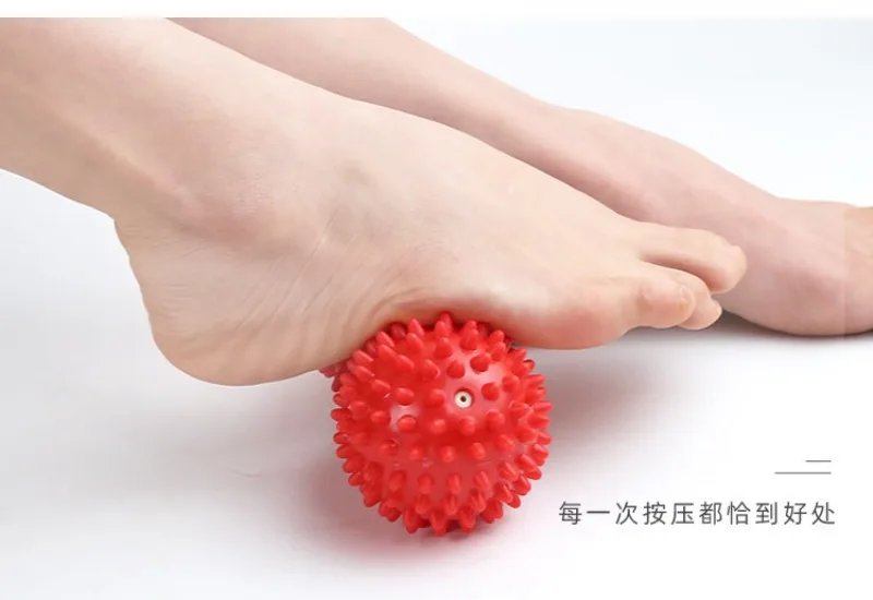 Foot Massage Roller Peanut Double Lacrosse Spiky Ball Myofascial Balls for Plantar Fasciitis Mobility Back Foot Arch Pain Relief