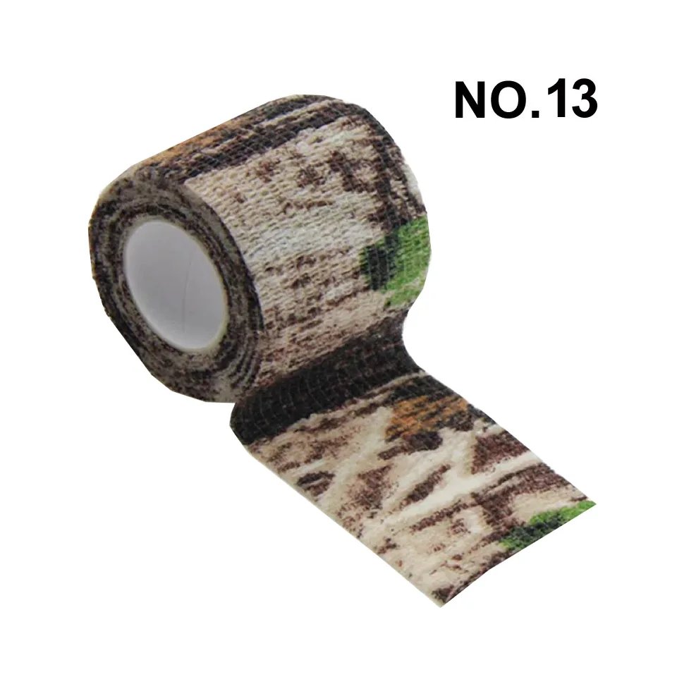 1 Roll Disposable Self-adhesive Flex Elastic Camouflage Bandage Tape For Tattoo Handle Grip Tube Wrap Elbow Stick 5*450