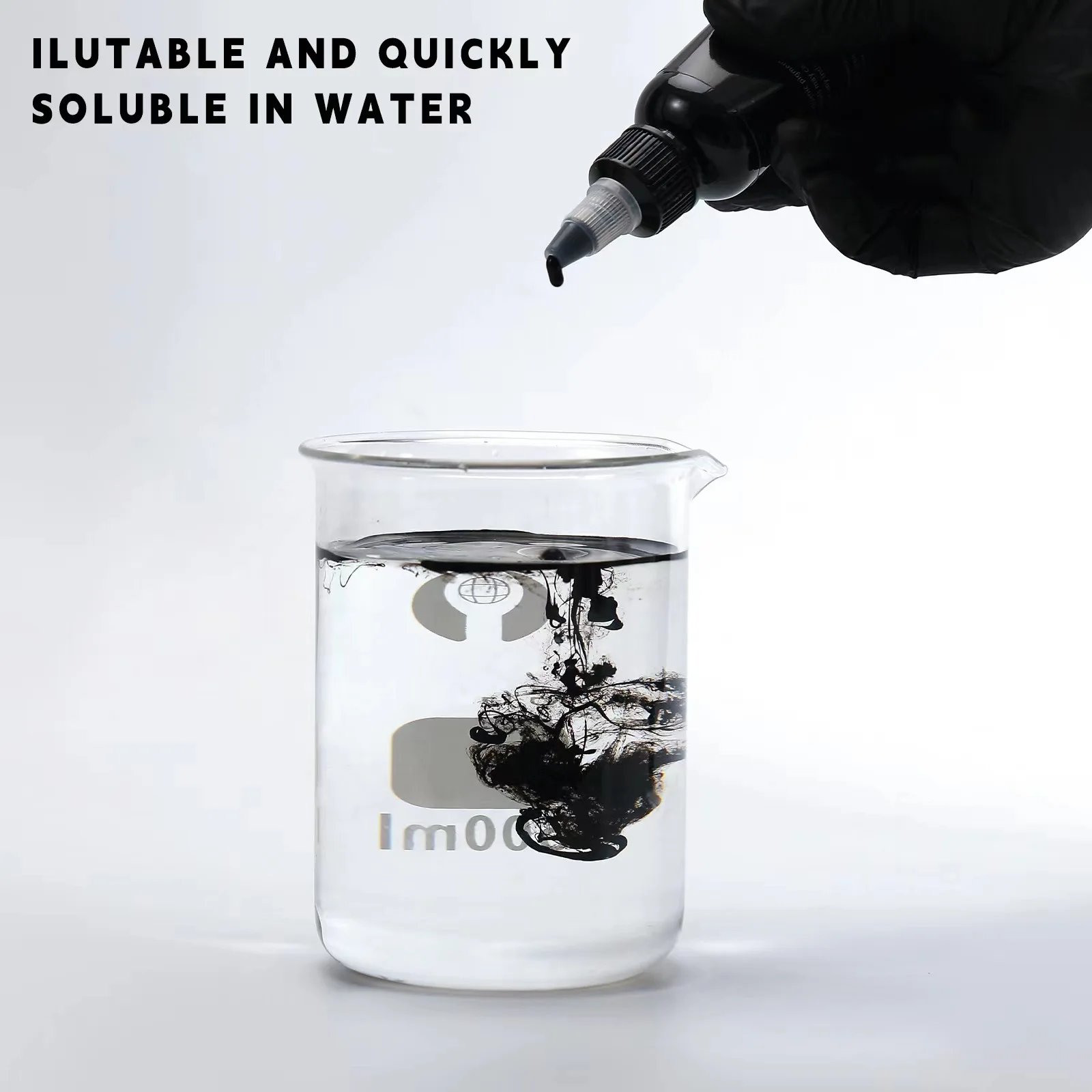 Tattoo ink colorant 2oz (60ml) black and white tattoo colorant, professional tattoo tattoo black&white consumable dye set