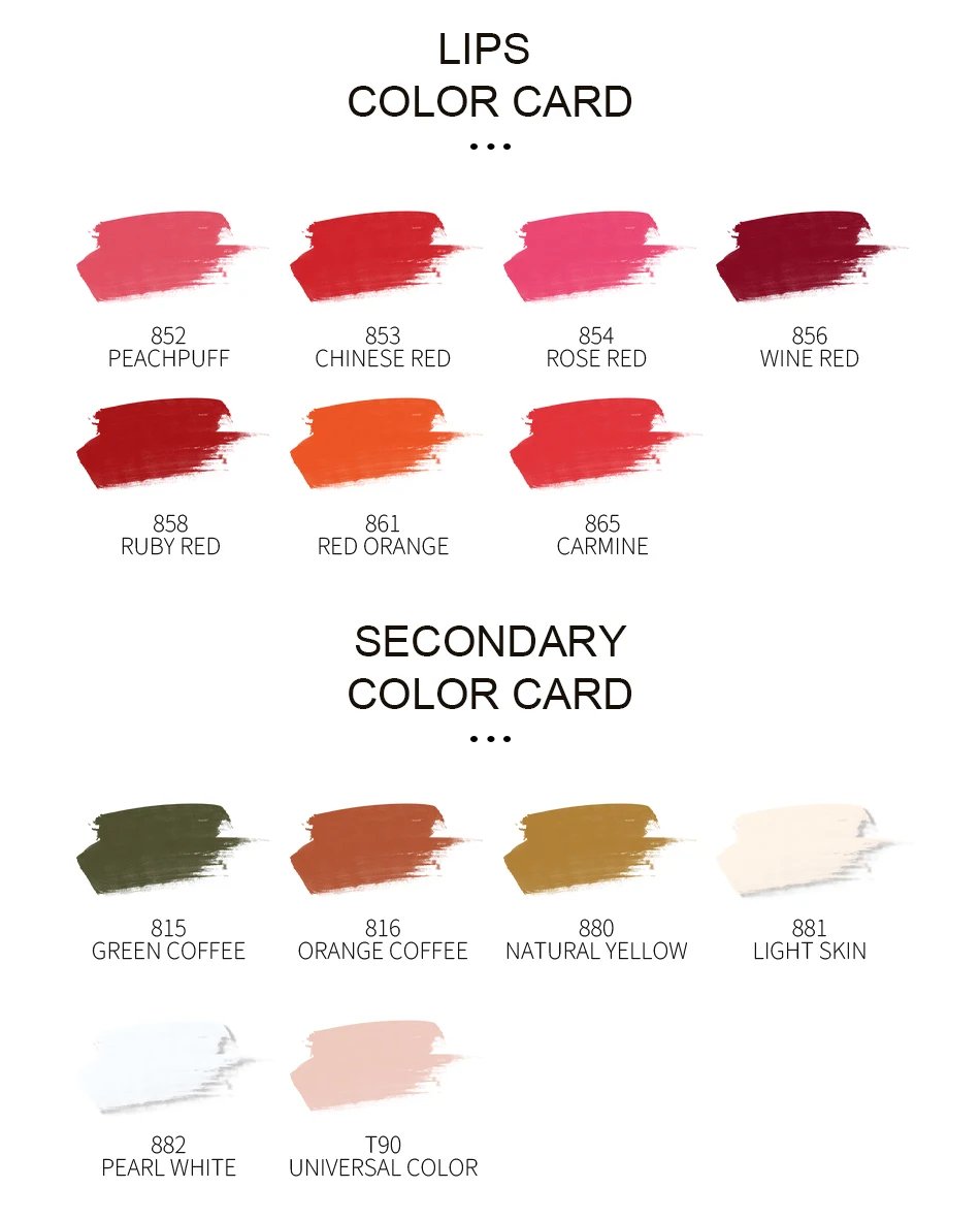 AIMOOSI 3ml Tattoo Microblading Paint Ink Pigment For Semi Permanent Body Eyebrows Eyeliner Lip Tint Makeup Consumables Supplies AIMOOSI 3ml Tattoo Microblading Paint Ink Pigment For Semi Permanent Body Eyebrows Eyeliner Lip Tint Makeup Consumables Supplies