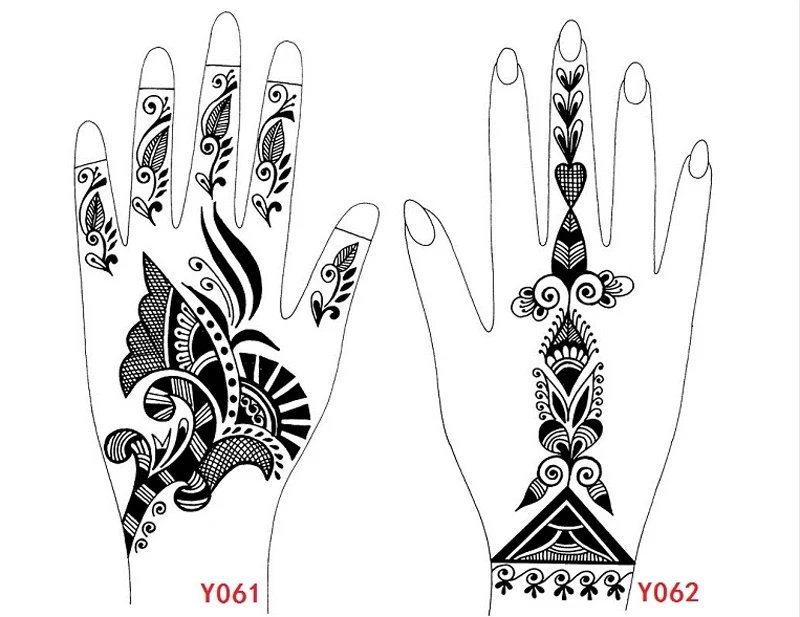 1PC Natural Temporary Flash Tattoo Paste 25g Black Henna Body Paint Arts Disposable Cones Tattoo Cream Indian Wedding