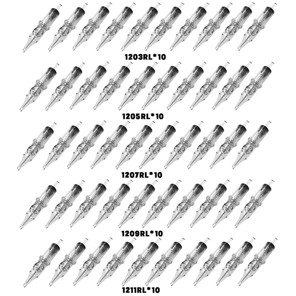 YILONG 20/50pcs Individual Package MIX Tattoo Cartridge Needle RM RL Series For Tattoo Machine Pen Needle Accessories YILONG 20/50pcs Individual Package MIX Tattoo Cartridge Needle RM RL Series For Tattoo Machine Pen Needle Accessories