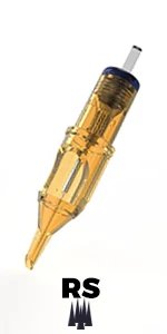 10pcs Yellow Dragonfly Tattoo Cartridge Needle 1 3 5 7 9 11 13 14 15 RL RM RS M1 For Tattoo Machine Pen Needle Accessories