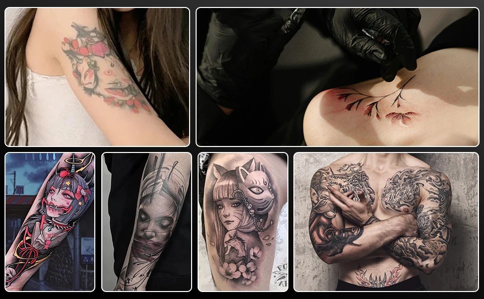 YILONG Disposable Disinfect Tattoo Cartridge Mix Round Liner Shader Curved Magnum Tattoo Needle 1rl 3rl 5rl 7rl 9rl 7rm 9rm 13rm