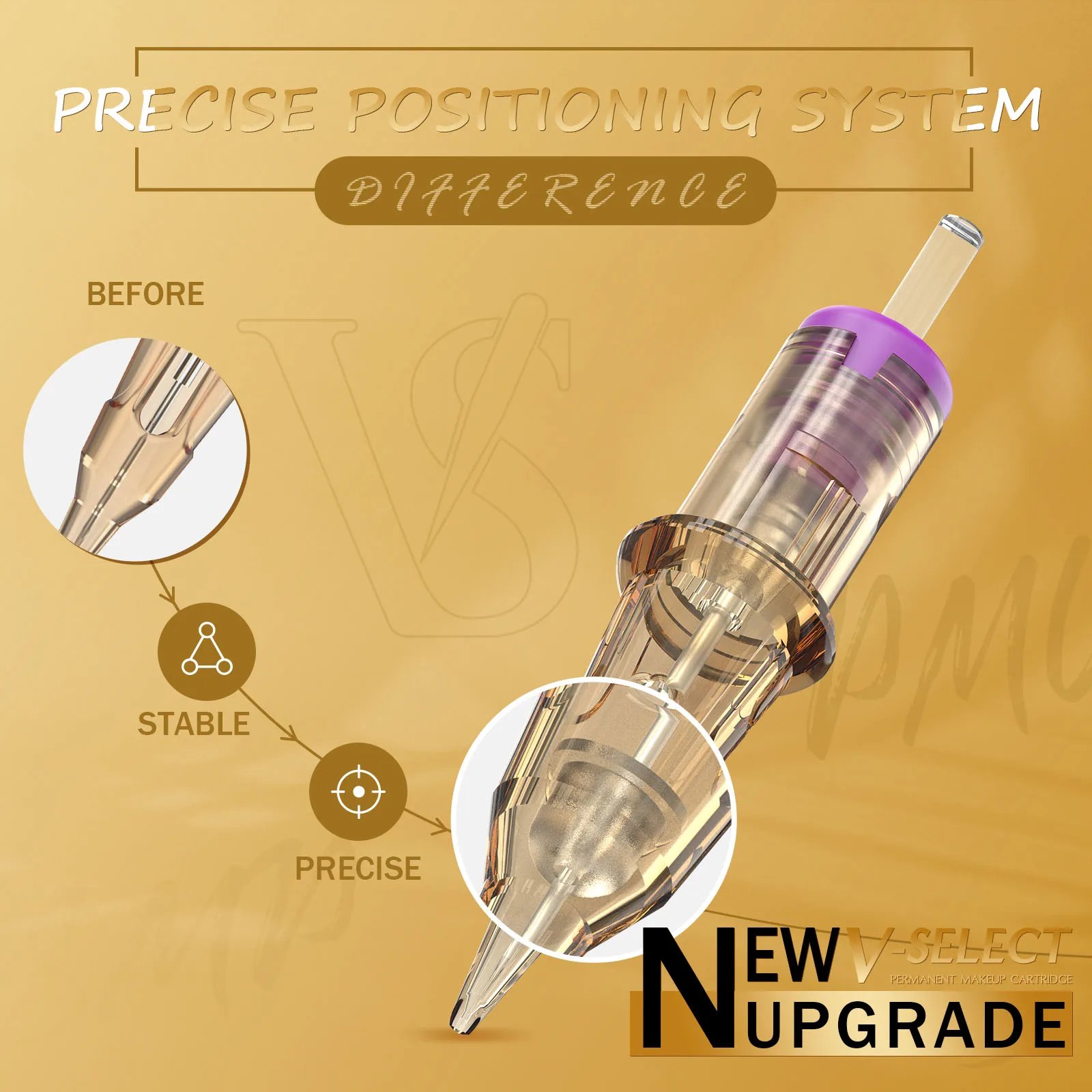 EZ Cartridge Tattoo Needles PMU SMP V Select Micropigmentation Permanent Make-Up Eyelinver Lips Eyebrows Microblading EZ Cartridge Tattoo Needles PMU SMP V Select Micropigmentation Permanent Make-Up Eyelinver Lips Eyebrows Microblading