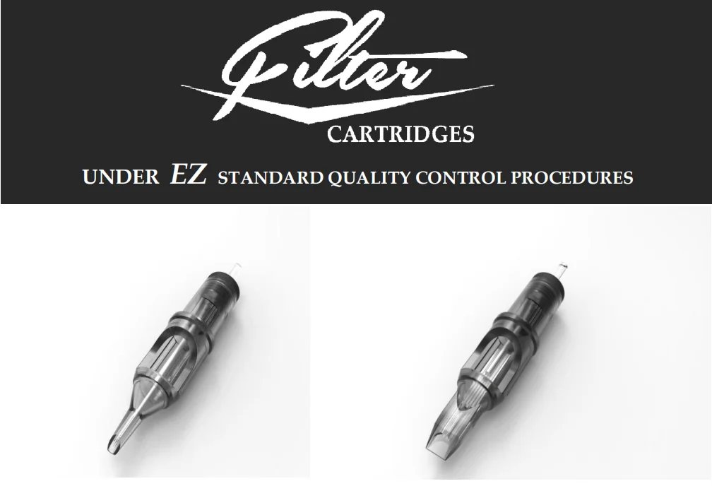 Original Filter Cartridge Tattoo Needles Round Liner Membrane System for Cartridge Machine Grip #10,0.30mm 10 Pcs per Lot