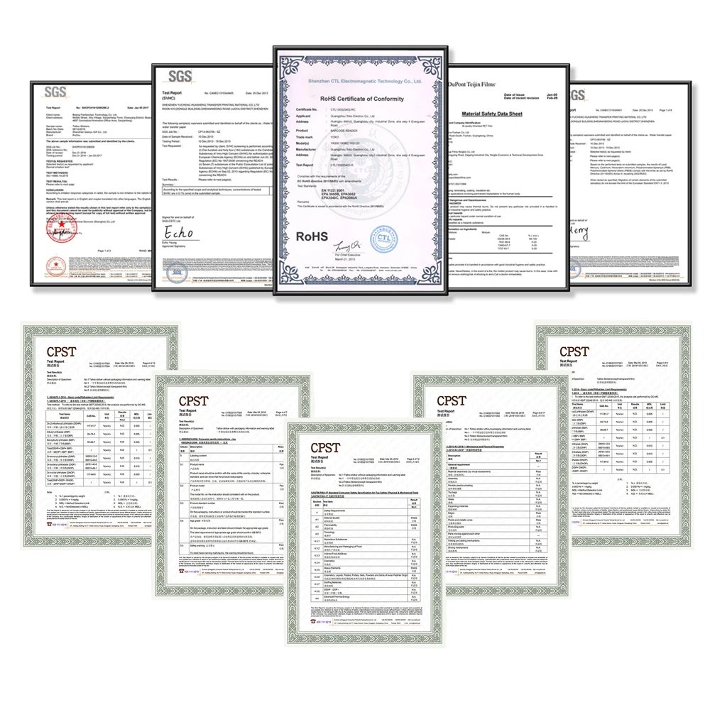 10pcs Luminous Cute Dinosaur Glow Waterproof Temporary Tattoo Stickers Animal Totem Flash Tatto Kids Arm Body Art Fake Tattoos