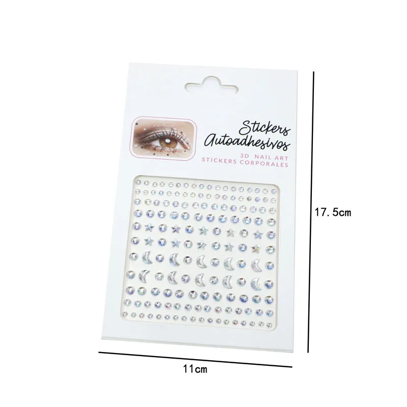 Karsyngirl 1 Sheet Eye Body Face Gems Jewels Rhinestone Stickers Self Adhesive Crystal Rainbow Makeup Diamonds Face Stick Gems Karsyngirl 1 Sheet Eye Body Face Gems Jewels Rhinestone Stickers Self Adhesive Crystal Rainbow Makeup Diamonds Face Stick Gems