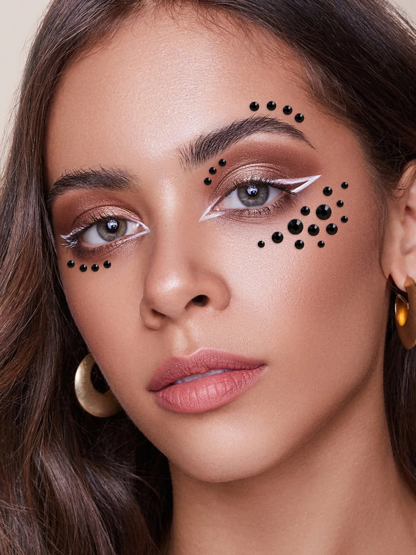 Colorful Makeup Festival Jewels Nail Gems Diamonds Adhesive Glitters for the Rhinestone Face Temporary Tattoos Body Stickers