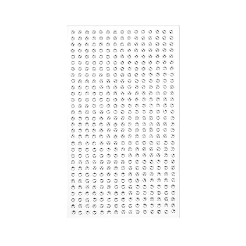 Mix 2mm/3/mm4mm Hair Pearls Stick on Self Adhesive Pearls Stickers Face Pearls Stickers for Hair Face Makeup Nail DIY Crafts