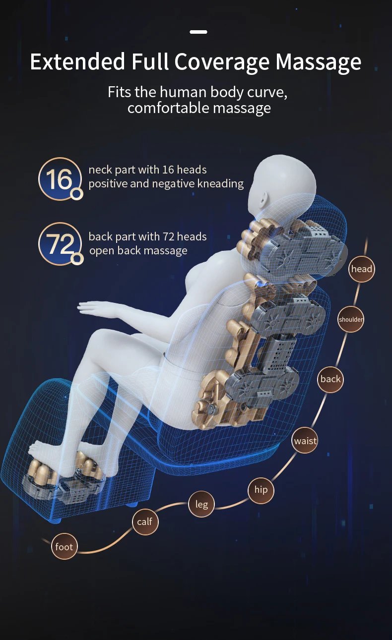 Upgrade Electric Full Body Massage Chair Neck Back Waist Leg Infrared Heating Vibration Kneading Shiatsu Cushion Seat Relaxation