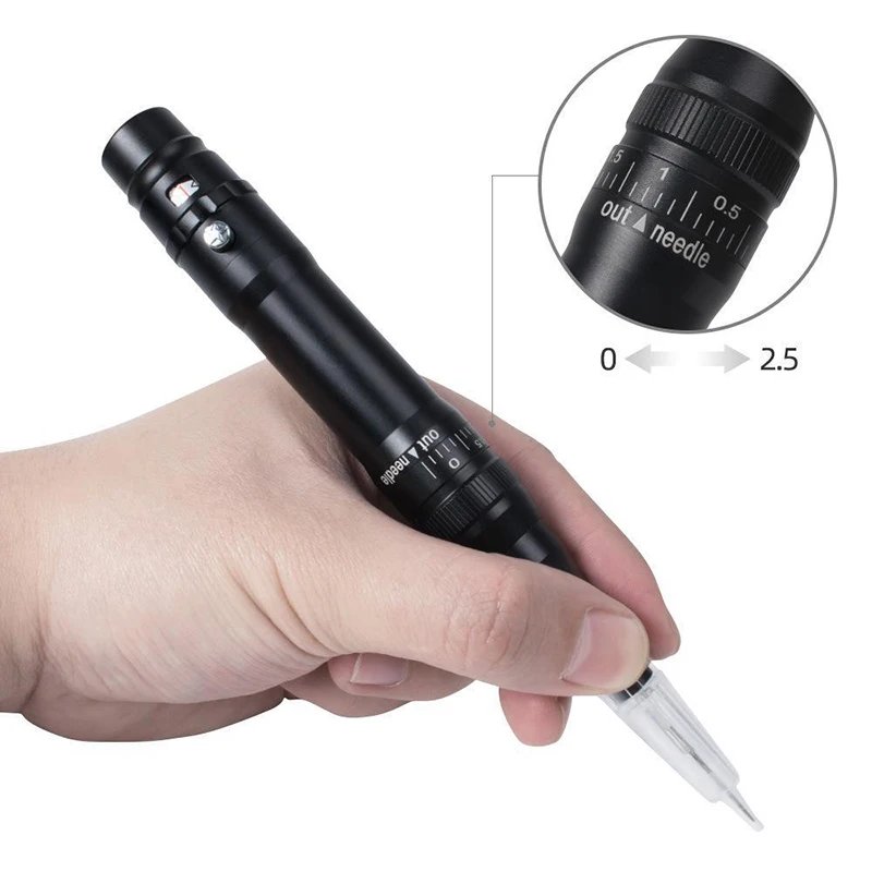 Professional Micropigmentation Eyebrow Tattoo Machine with Battery Microblading Pen Wireles Electric Permanent Makeup Machine