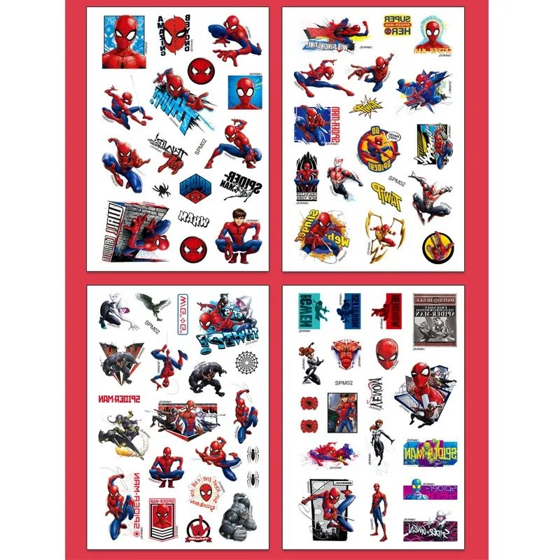 4Pcs/set Disney Avengers Tattoo Stickers Waterproof Original Princess Sofia Sticker Birthday Party Supplies Decoration Kids Gift 4Pcs/set Disney Avengers Tattoo Stickers Waterproof Original Princess Sofia Sticker Birthday Party Supplies Decoration Kids Gift