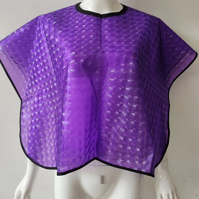 Hair Cutting Collar Waterproof Colouring Cape Barber Cloth Hairdressing Hair Dye Gown Perm Baking Oil Cape Tool Haircut Cape