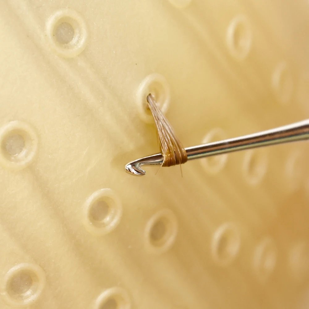 Silicone Hair Coloring Cap Hook Needle Set Professional Color Dye Highlighting Reusable Tools Frosting Dyeing Salon Beauty