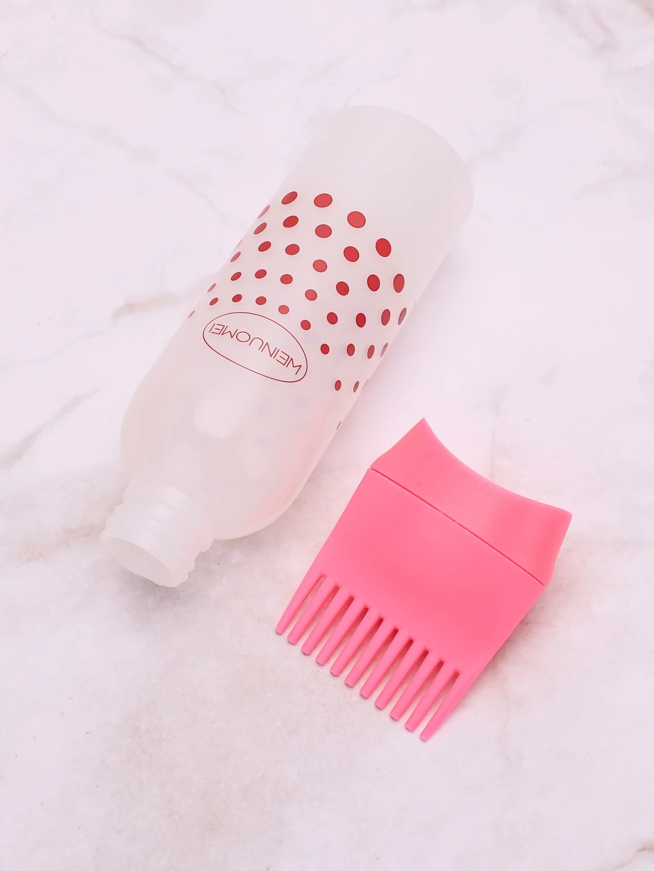 Professional Hairdressing Hair Coloring Set Salon Dyeing Comb Bottle Empty Applicator Bottles Barbershop Styling Dye Supplies