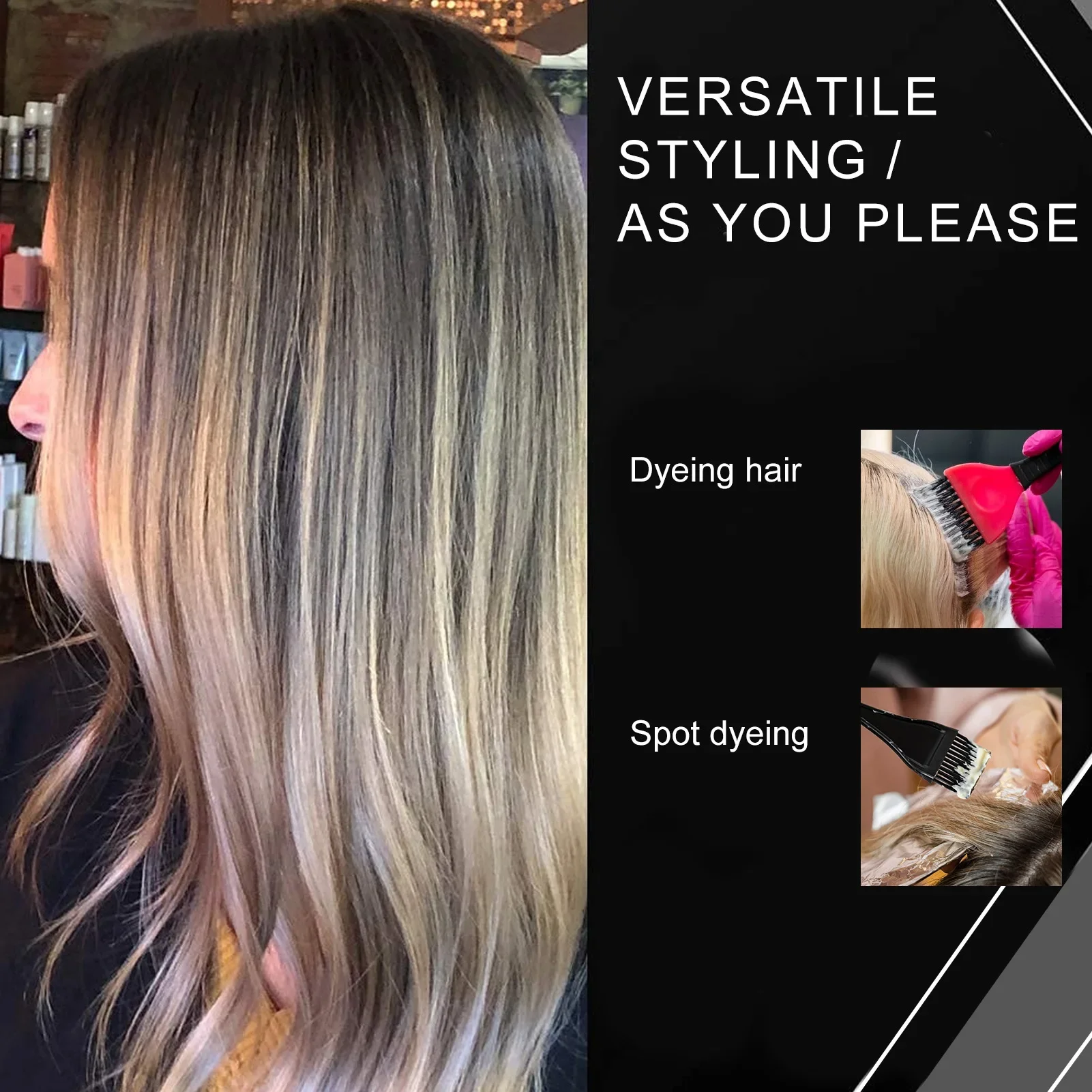 Professional Hair Salon Board for Barber Hairdresser Design Styling Tools Accessories and Hair Coloring Dyeing Board Professional Hair Salon Board for Barber Hairdresser Design Styling Tools Accessories and Hair Coloring Dyeing Board