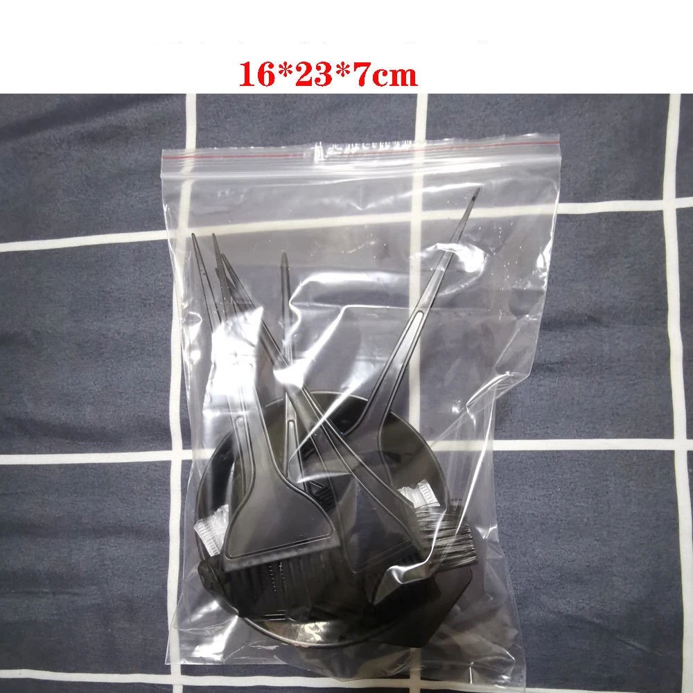 Hair Dyeing Tools Set Home Salon Hair Dyeing Brush Hair Dyeing Cream Bowl Coloring Brush Comb Earcap Clips Dyeing Cape Kits