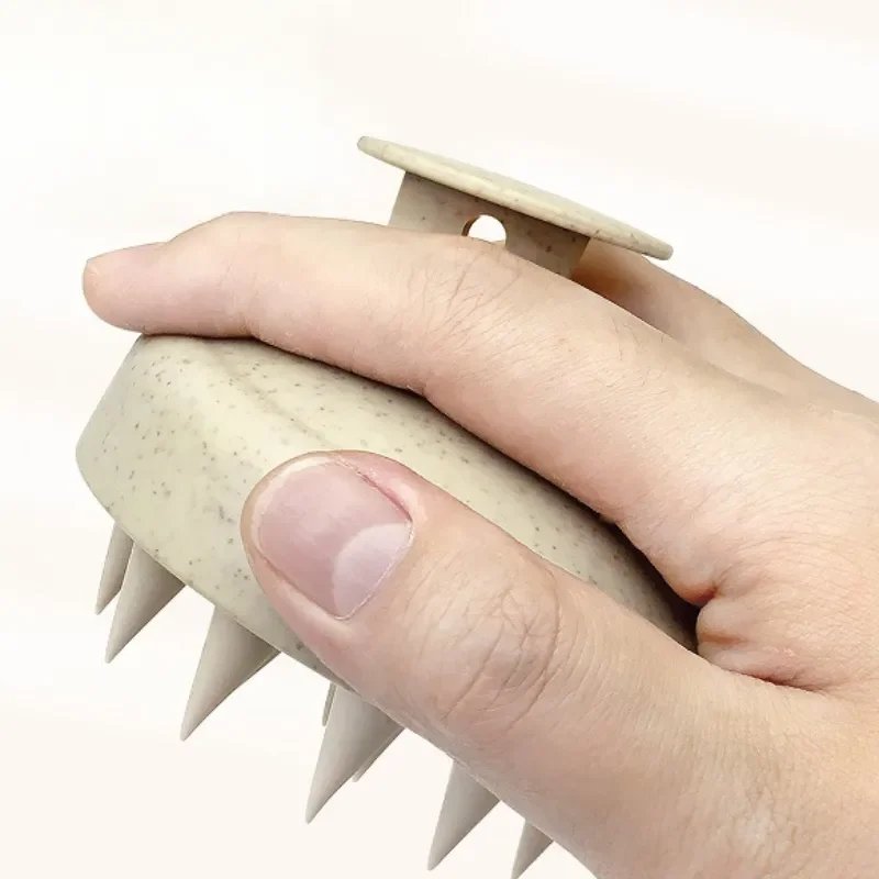 Silicone Shampoo Brush Head Scalp Massage Comb Clean The Scalp Thoroughly Body Massage Brush Bath Brush Salon Hairdressing Tool Silicone Shampoo Brush Head Scalp Massage Comb Clean The Scalp Thoroughly Body Massage Brush Bath Brush Salon Hairdressing Tool