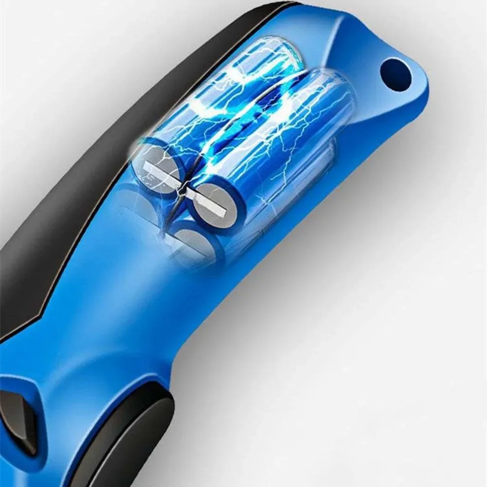 JANGKLIFE DIY Electric Scissors Cloth Cutting Leather Tailor Tungsten Carbide Blades Portable Hand Tools Lithium batteries