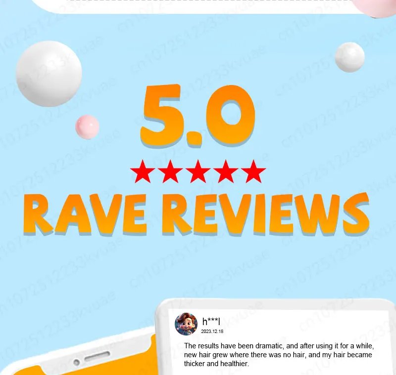 Hair growth essential oil. Effectively repairs baldness and hair loss symptoms, suitable for both men and women Hair growth essential oil. Effectively repairs baldness and hair loss symptoms, suitable for both men and women