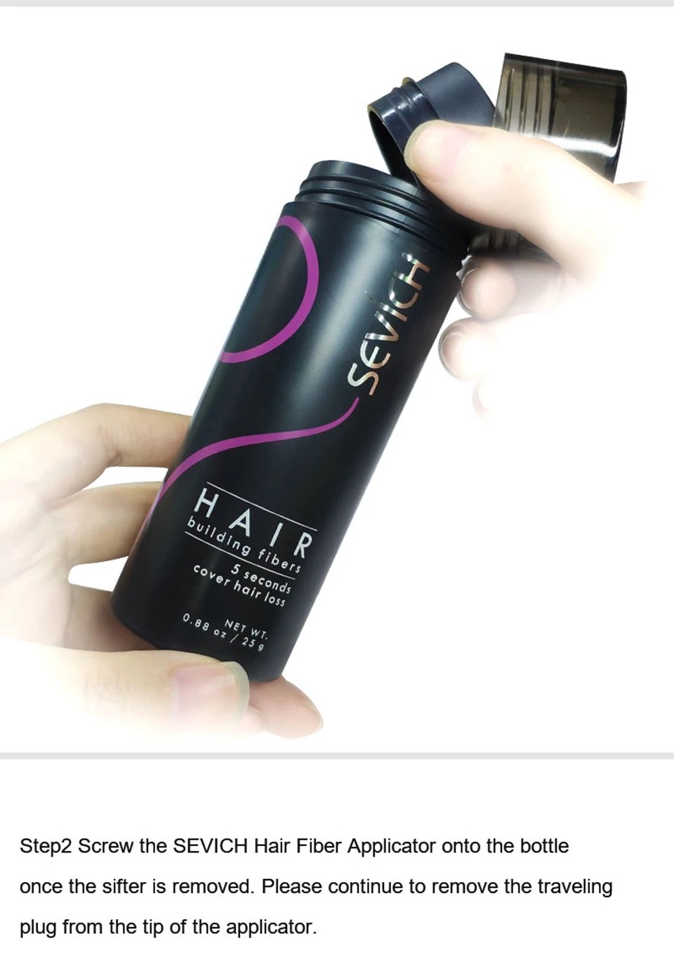 Sevich Hair Building Fibers Powder Spray Keratin Thicker Anti Hair Loss Products Instant Hair Growth Fiber Hair Care Christmas Sevich Hair Building Fibers Powder Spray Keratin Thicker Anti Hair Loss Products Instant Hair Growth Fiber Hair Care Christmas