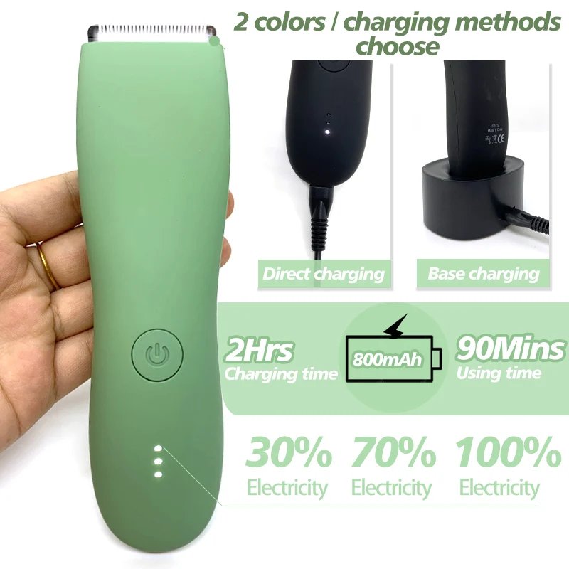 Body Hair Trimmer Shaver for Men Ball Trimmer for Groin Pubic Replaceable Ceramic Blade Groomer Electric Razor Waterproof Clippe Body Hair Trimmer Shaver for Men Ball Trimmer for Groin Pubic Replaceable Ceramic Blade Groomer Electric Razor Waterproof Clippe