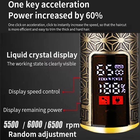Heavy Metal Hair Cutting Machine Clipper for Men Barber Shop Trimmer for Men Mower Men's Electric Shaver Haircut Beard Trimmer Heavy Metal Hair Cutting Machine Clipper for Men Barber Shop Trimmer for Men Mower Men's Electric Shaver Haircut Beard Trimmer