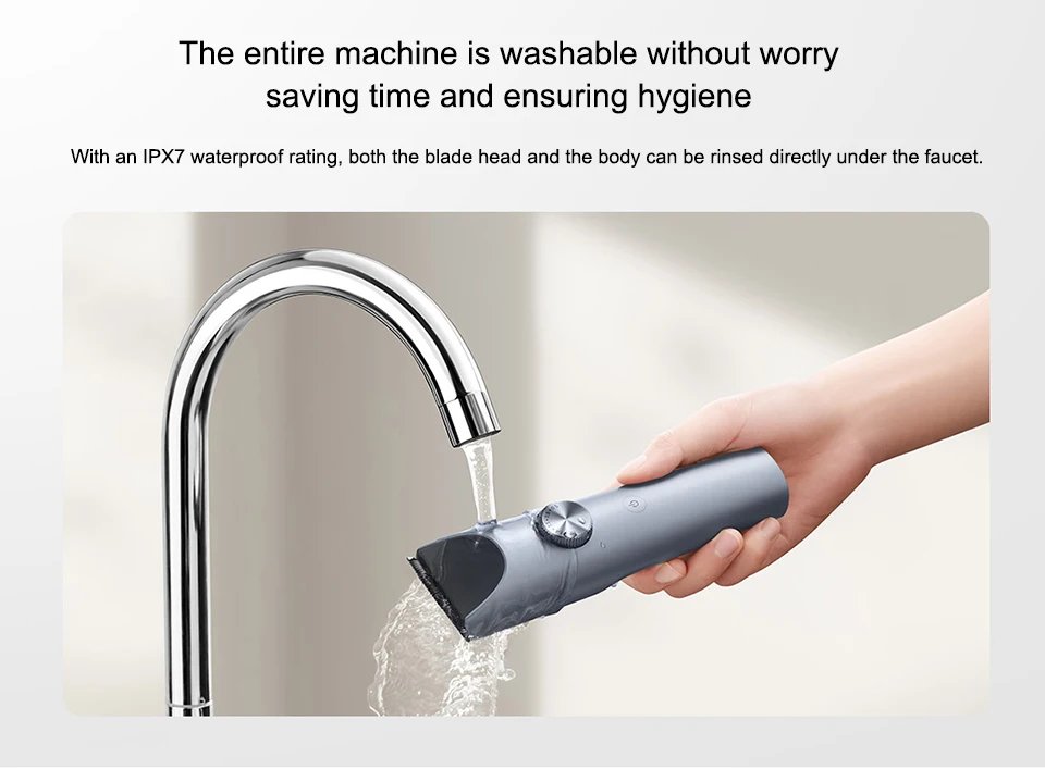 Xiaomi Mijia Hair Clipper 2 Hair Trimmer Professional Beard Cut Machine IPX7 Waterproof Wireless Haircut Machine Mijia Clipper 2 Xiaomi Mijia Hair Clipper 2 Hair Trimmer Professional Beard Cut Machine IPX7 Waterproof Wireless Haircut Machine Mijia Clipper 2