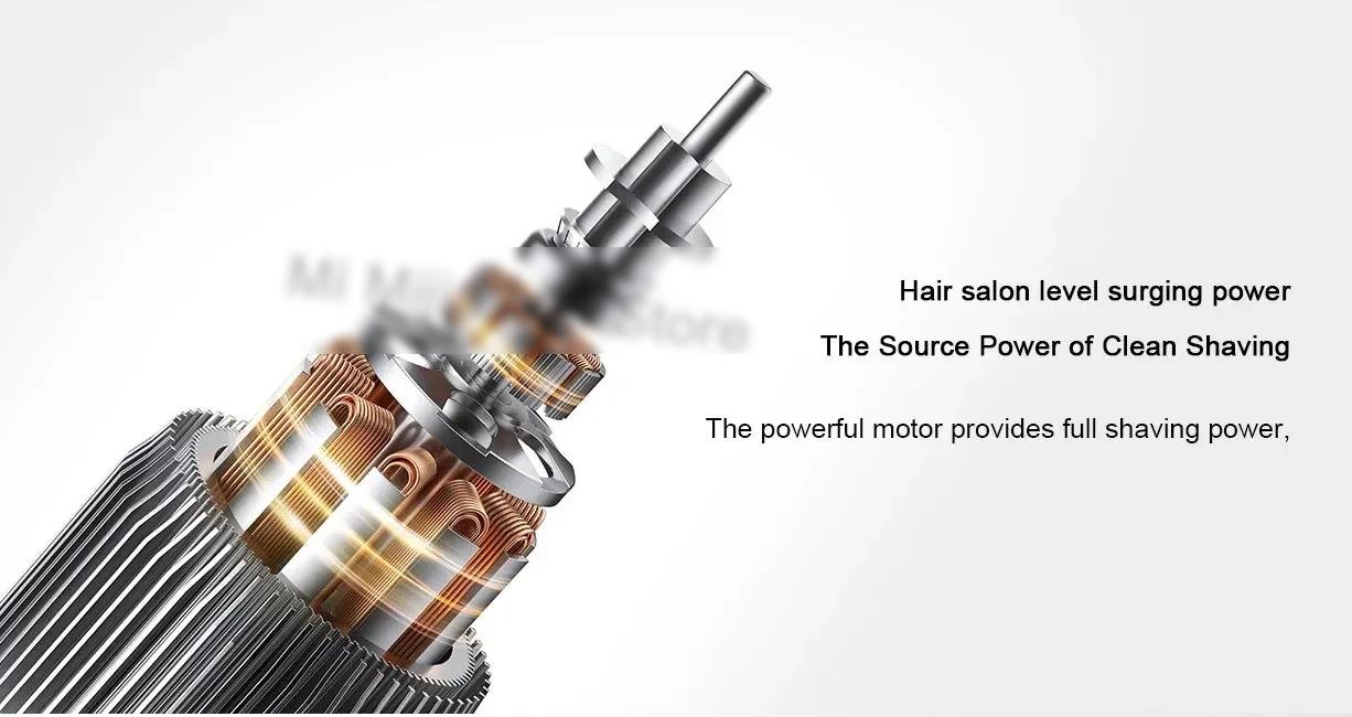 Mijia Hair Clipper 2 Household Wireless Trimmer Cutting Barber IPX7 Titanium Alloy Blade Men Sideburns Electric Shaver