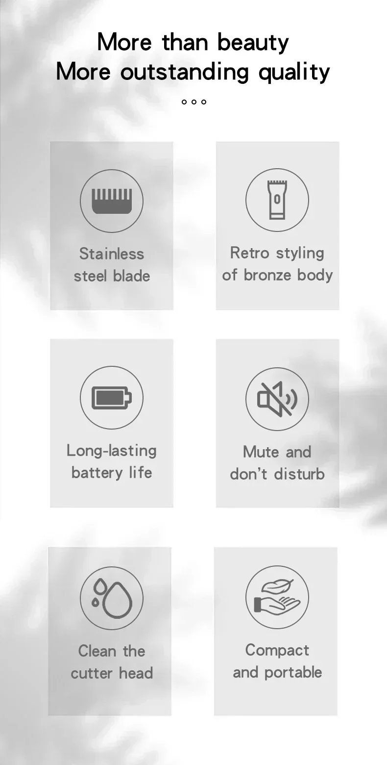 T9 Hair Clipper Beard Shaving Body Hair Trimmer Clippers Electric Hair Cutting Machine Professional Barber Men Trimmer Shaver T9 Hair Clipper Beard Shaving Body Hair Trimmer Clippers Electric Hair Cutting Machine Professional Barber Men Trimmer Shaver