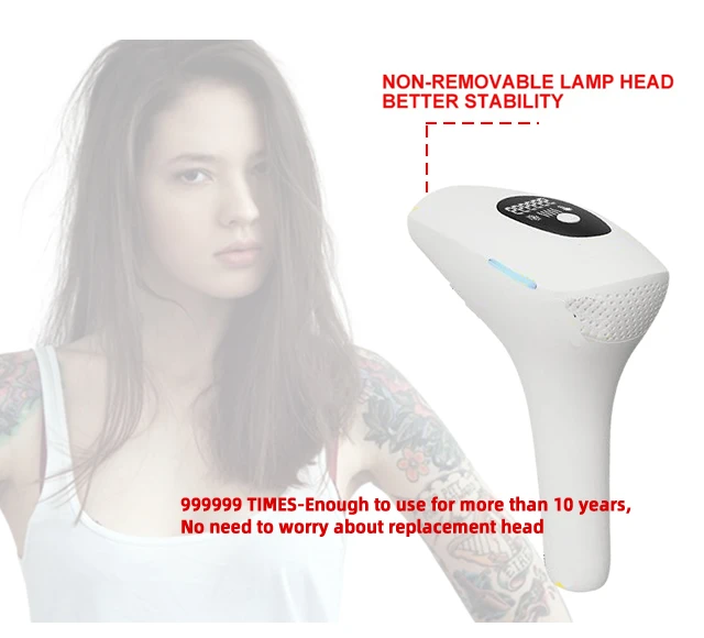 Professional Women Laser Hair Removal IPL Epilator Female Pulsed Light Electric Depilatory Device For Facial Body Bikini Professional Women Laser Hair Removal IPL Epilator Female Pulsed Light Electric Depilatory Device For Facial Body Bikini