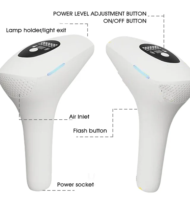 Professional Women Laser Hair Removal IPL Epilator Female Pulsed Light Electric Depilatory Device For Facial Body Bikini Professional Women Laser Hair Removal IPL Epilator Female Pulsed Light Electric Depilatory Device For Facial Body Bikini