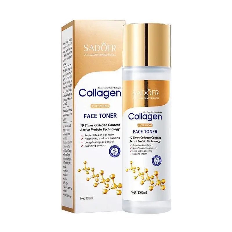 Collagen skin care product set cleansing rejuvenating facial cleanser essence liquid face cream moisturizing female cosmetics Collagen skin care product set cleansing rejuvenating facial cleanser essence liquid face cream moisturizing female cosmetics