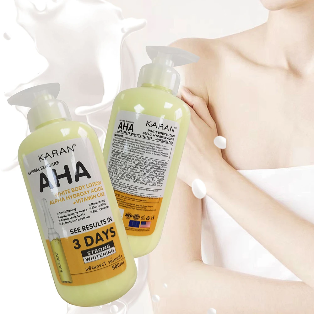 500ml Whitening Body Lotion Hydroxy Acids+Vitamin C&E Skin Beautifying Brightening Body Lotion Delicate Smooth Skin Care Cream 500ml Whitening Body Lotion Hydroxy Acids+Vitamin C&E Skin Beautifying Brightening Body Lotion Delicate Smooth Skin Care Cream