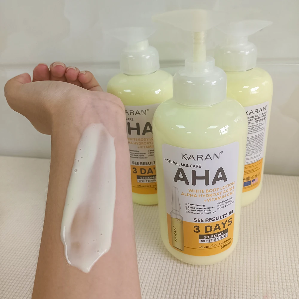 500ml Whitening Body Lotion Hydroxy Acids+Vitamin C&E Skin Beautifying Brightening Body Lotion Delicate Smooth Skin Care Cream 500ml Whitening Body Lotion Hydroxy Acids+Vitamin C&E Skin Beautifying Brightening Body Lotion Delicate Smooth Skin Care Cream