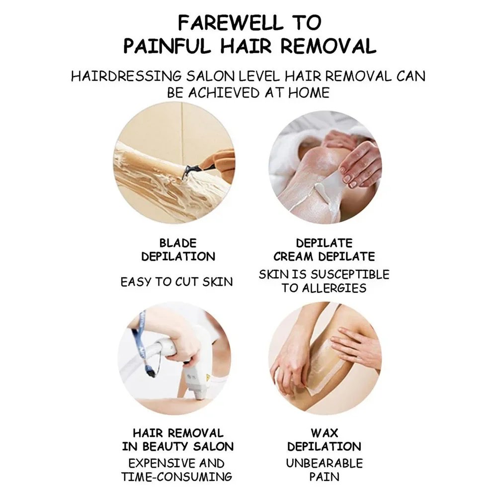 Physical Hair Removal Tools Glass Epilator Epilator for Women Easy to Clean Reusable Personal Care Appliances Home