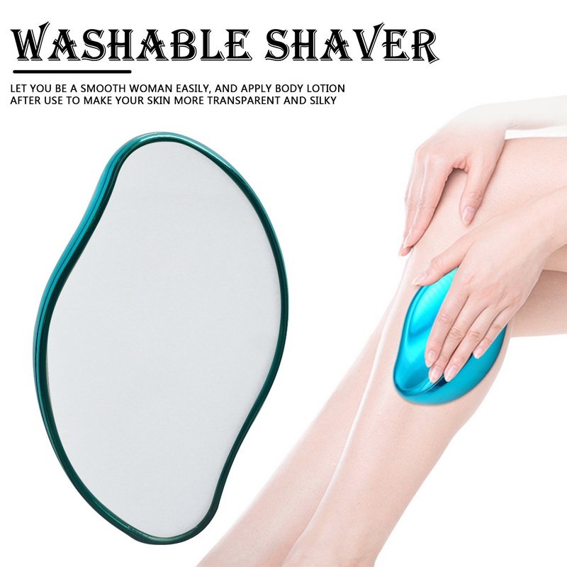 Hot Crystal Painless Physical Hair Removal Epilators Crystal Glass Easy Cleaning Reusable Remover Body Care Depilation Tool