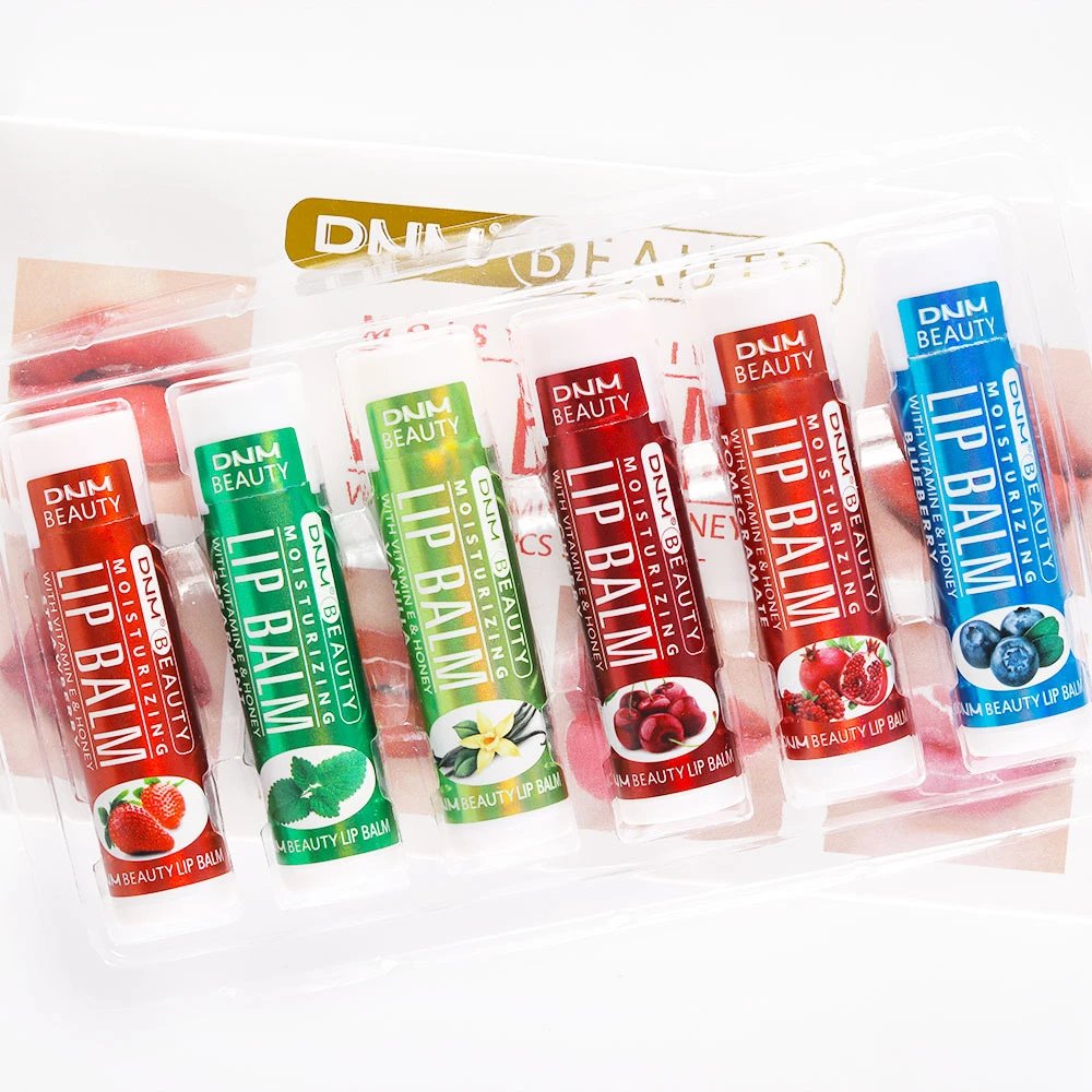 Fruit Lip Balm Winter Fashion Moisturizing Lip Oil Long-Lasting Clear Transparent Natural Aloe Lipstick Lip Care Lipstick Makeup