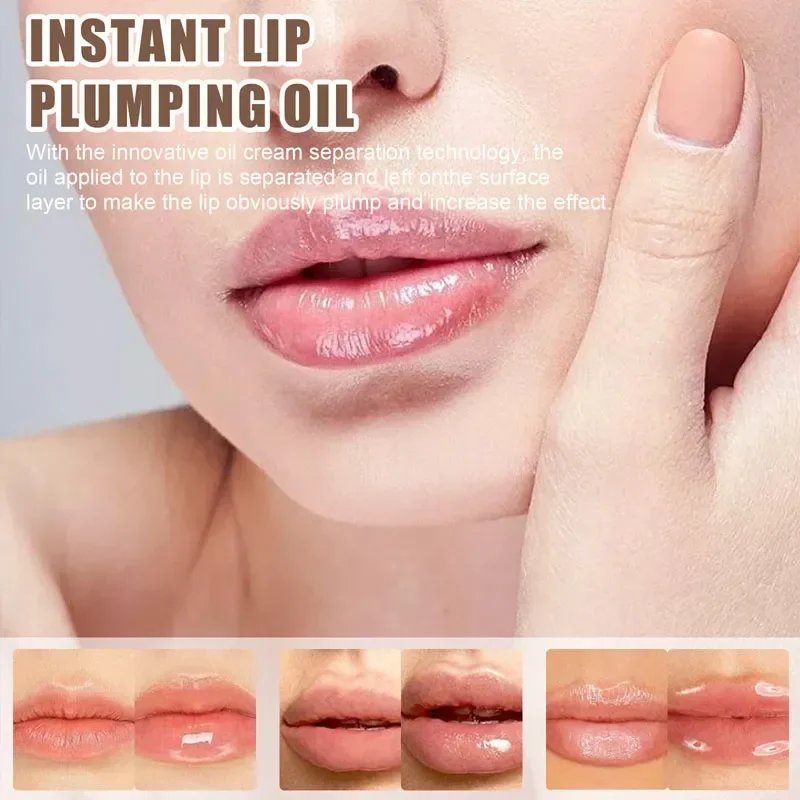 Lip Plump Serum Increase Elasticity Instant Volumising Essential Oil   Moisturize Nourish Lip Reduce Fine Lines Care Cosmetic