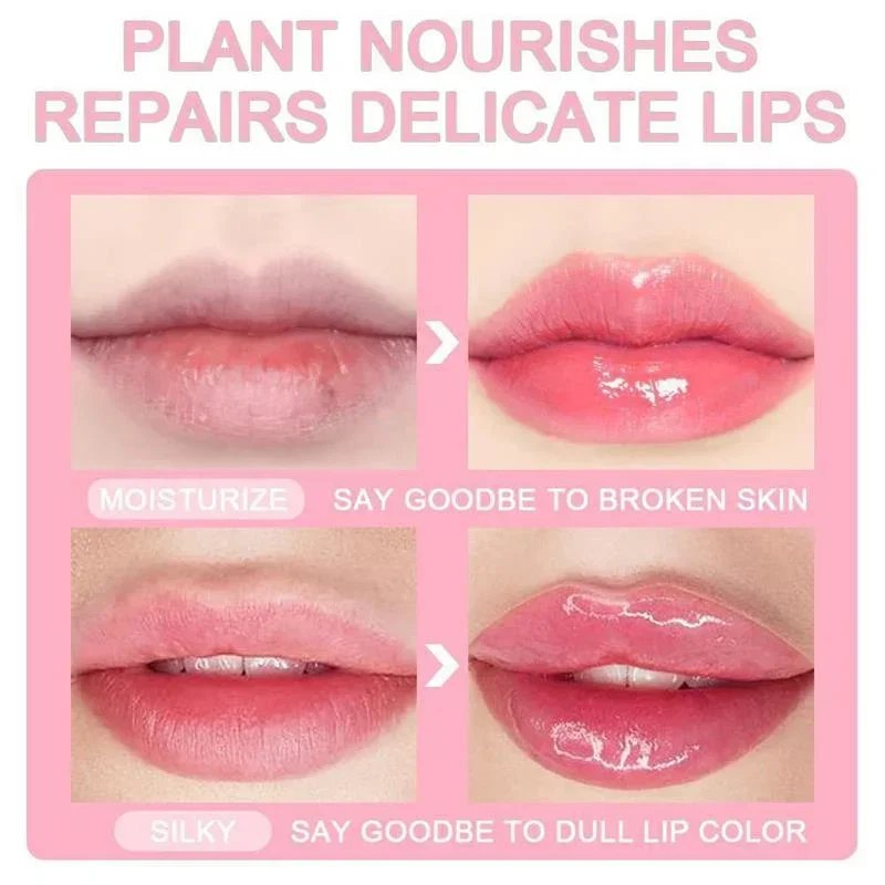 New Instant Lip Oil Plumper Volumising Moisturizing Lip Repairing Fade Lip Lines Brighten lip plumping gloss Oil Lips Care 2024