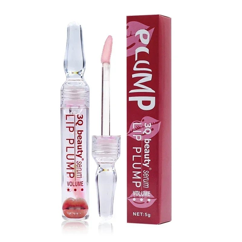 New Instant Lip Oil Plumper Volumising Moisturizing Lip Repairing Fade Lip Lines Brighten lip plumping gloss Oil Lips Care 2024