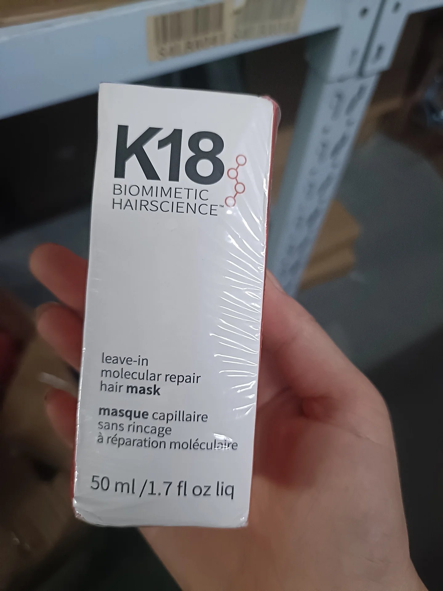 5/1pcs K18 Leave-In Molecular Repair Hair Mask Softens Restores Damaged Hair Deep Keratin Treatment for Hair and Scalp Hair Car