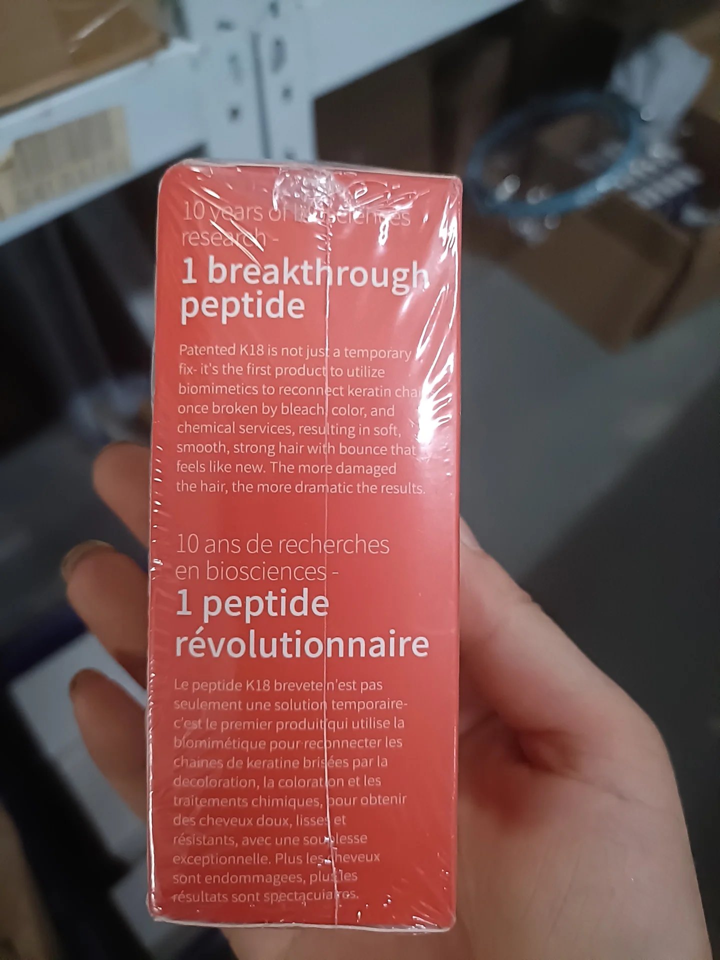 5/1pcs K18 Leave-In Molecular Repair Hair Mask Softens Restores Damaged Hair Deep Keratin Treatment for Hair and Scalp Hair Car