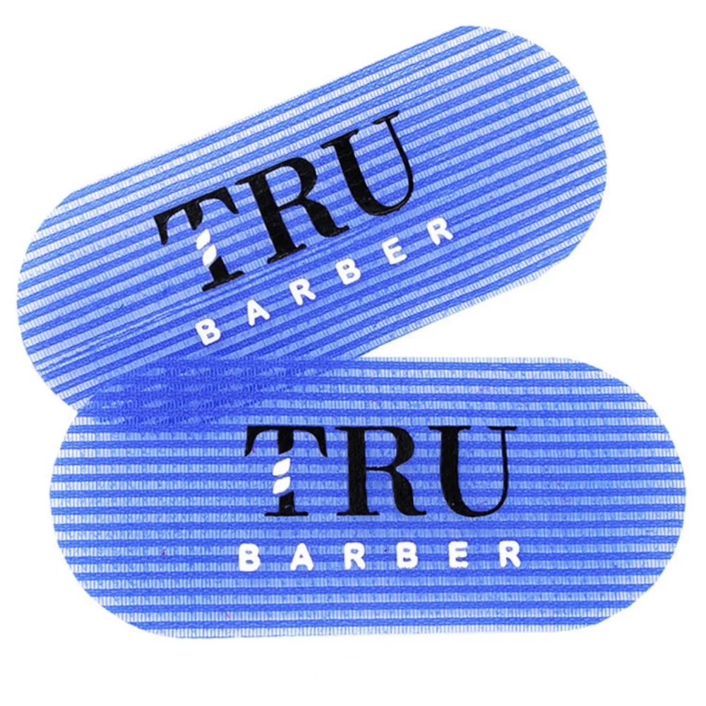2/4Pcs Hairdressing Oil Head Styling Sticker Gradient Hair Carving Velcro Hair Styling Hair Stickers Salon Barber Accessories